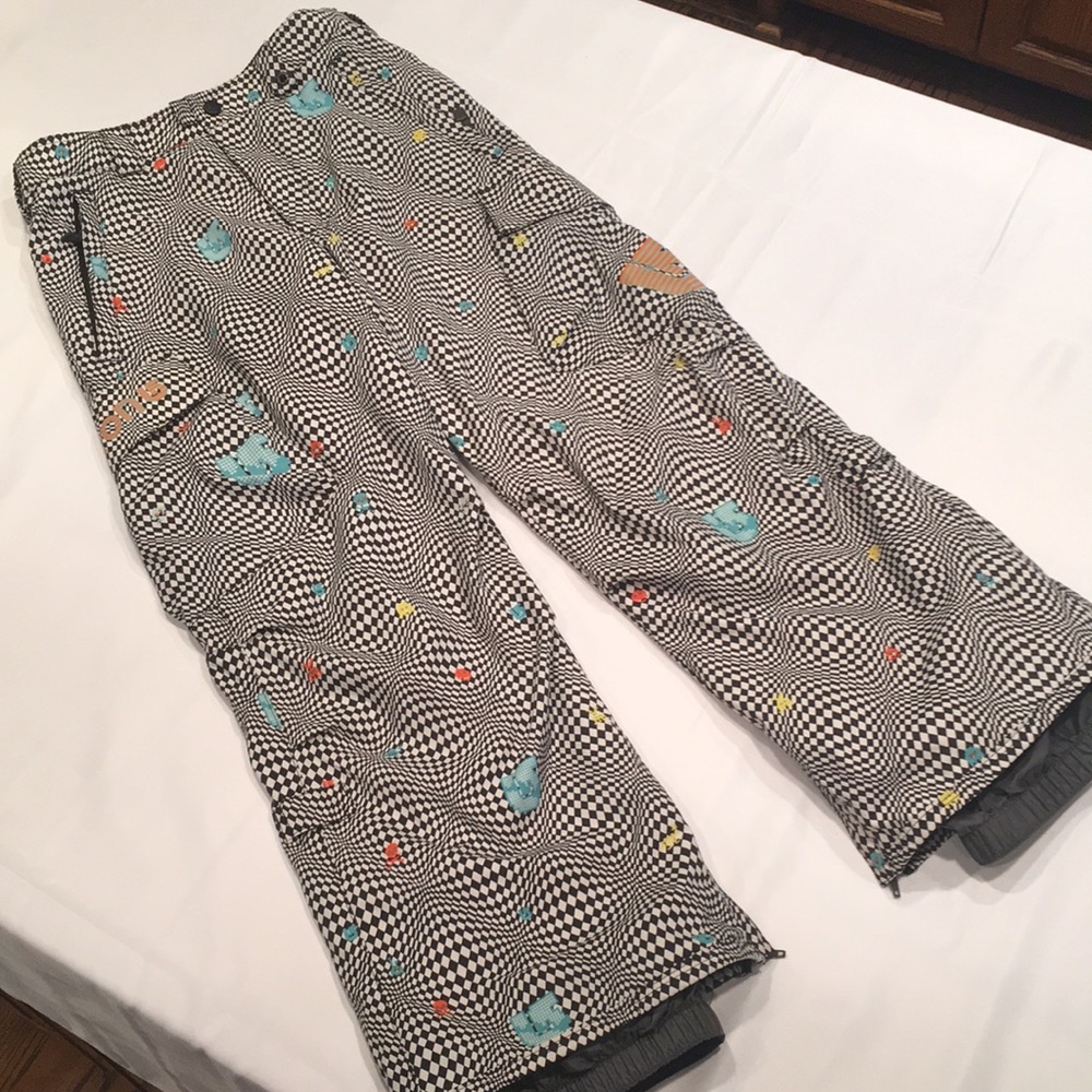 Burton boys large cargo snowboarding pants